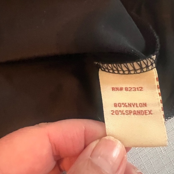 Aryeh Black A-line Scoop Neck Dress - Medium - Picture 9 of 10